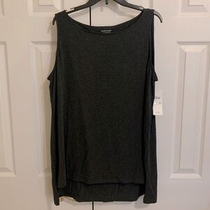 Eileen Fisher Grey Tencel Tank XL